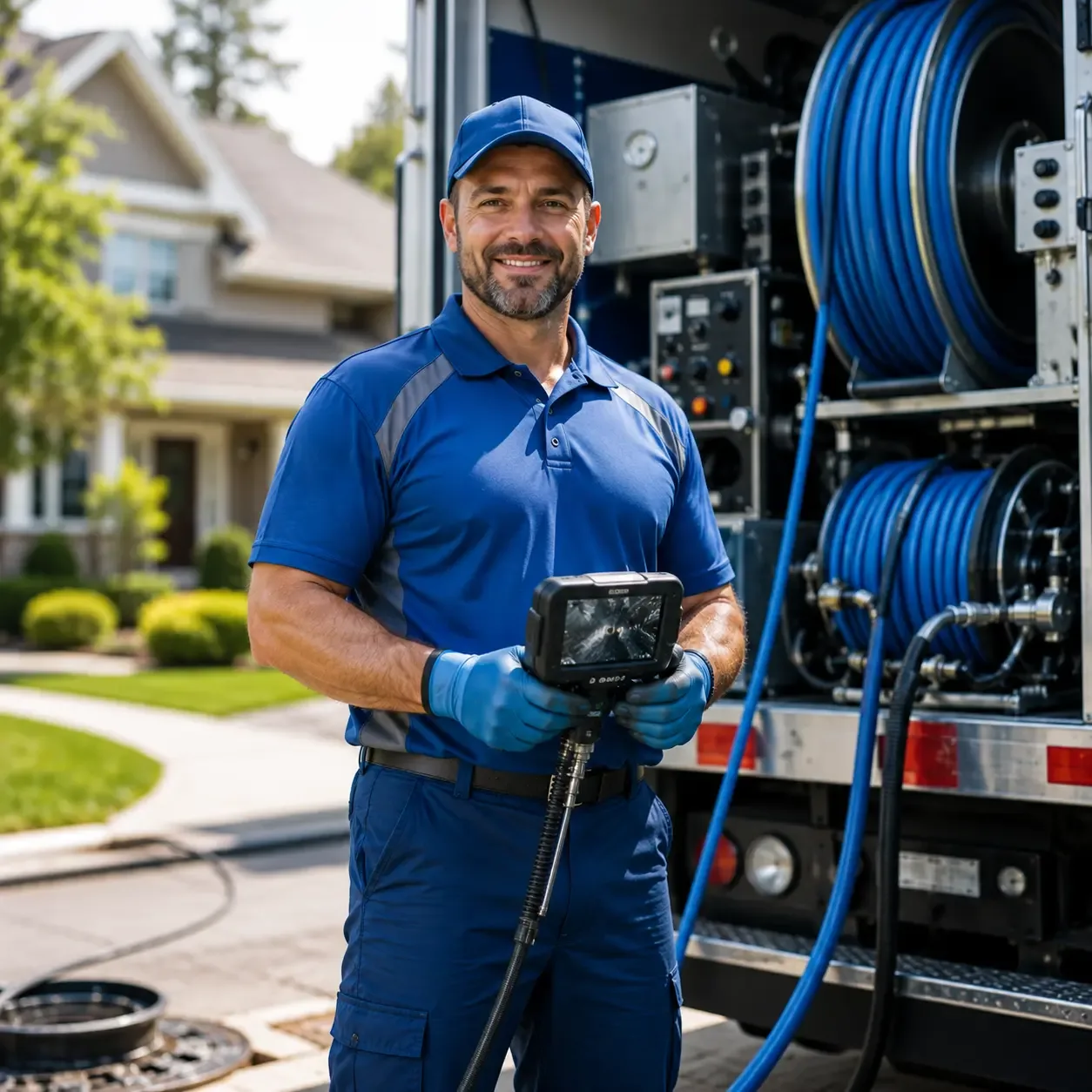 Local outdoor drain cleaning specialists in New London, IA